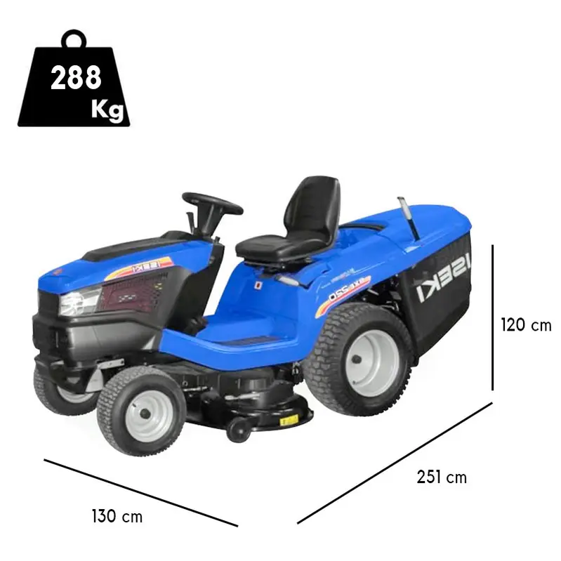 Iseki SXE 220 - Trattorino Tagliaerba con Altezza di Taglio regolabile