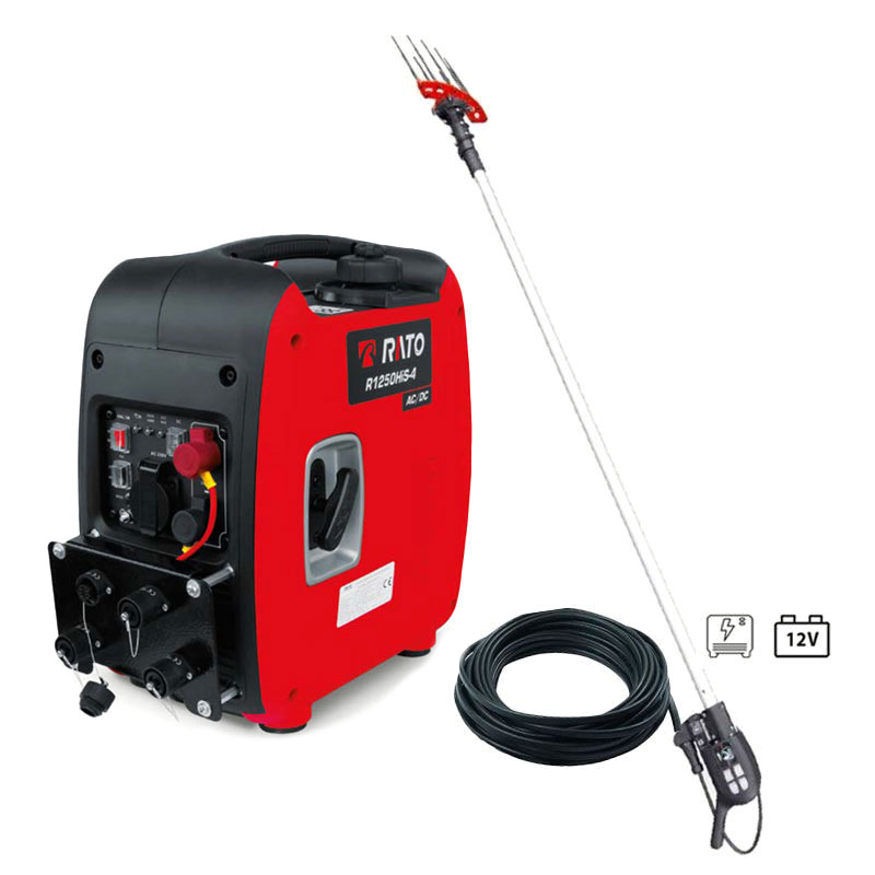 Italian Power Saetta - Rato R1250HiS-4 Olive Harvester + Generator