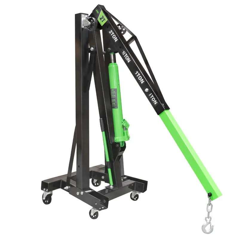 JBM 50831 - Paranco da 2 Ton Pieghevole per Sollevamento Motori e Macchinari