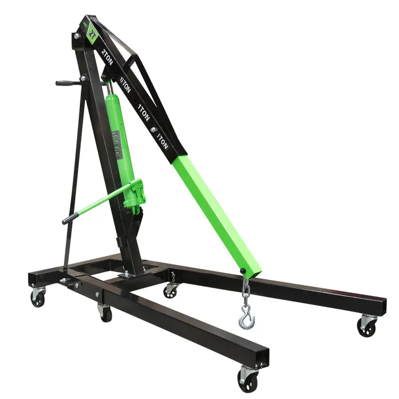 JBM 50831 - Paranco da 2 Ton Pieghevole per Sollevamento Motori e Macchinari