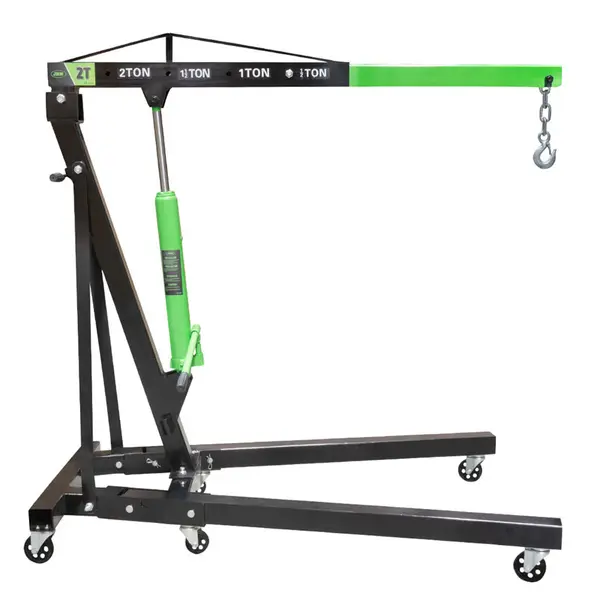 JBM 50831 - Paranco da 2 Ton Pieghevole per Sollevamento Motori e Macchinari