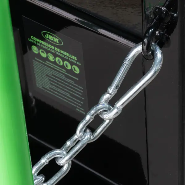 JBM 53742 - Compresseur pneumatique professionnel pour ressorts d'amortisseurs 1 tonne