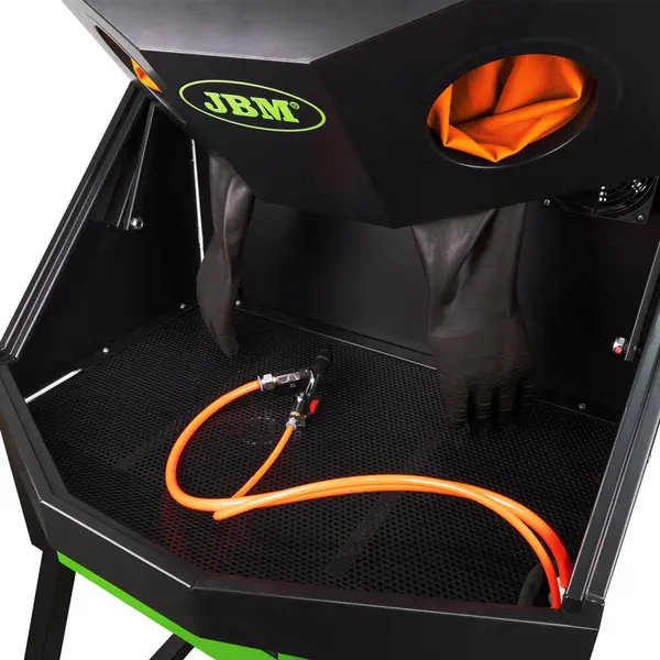 JBM 54342 - Macchina Lavapezzi 14 L Professionale con Termostato per Officine