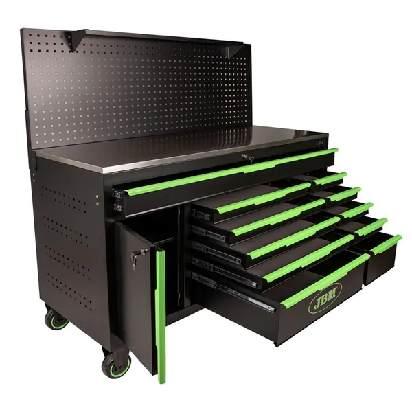 JBM 54510 - Carrello a 11 Cassetti con Pannello Forato