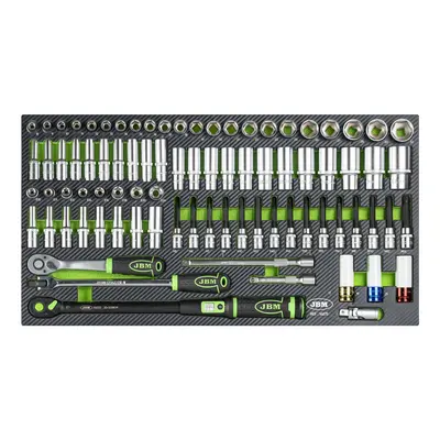 JBM 54688 - Carrello XL Professionale 8 Cassetti 468 Attrezzi Inclusi