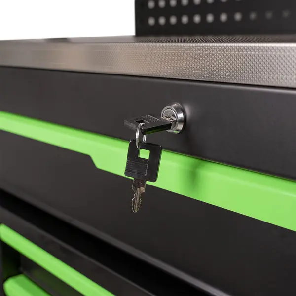 JBM 54724 - Carrello Portautensili Professionale per Officina 332 Utensili CrV Inclusi
