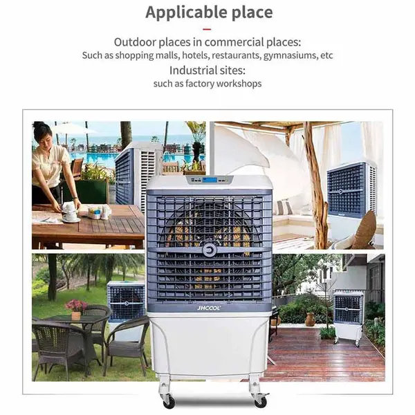 applicazione esterna JHCOOL JH802 - Raffrescatore Evaporativo con Bluetooth