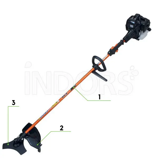 Kaaz V 540 S - Decespugliatore con Motore Mitsubishi
