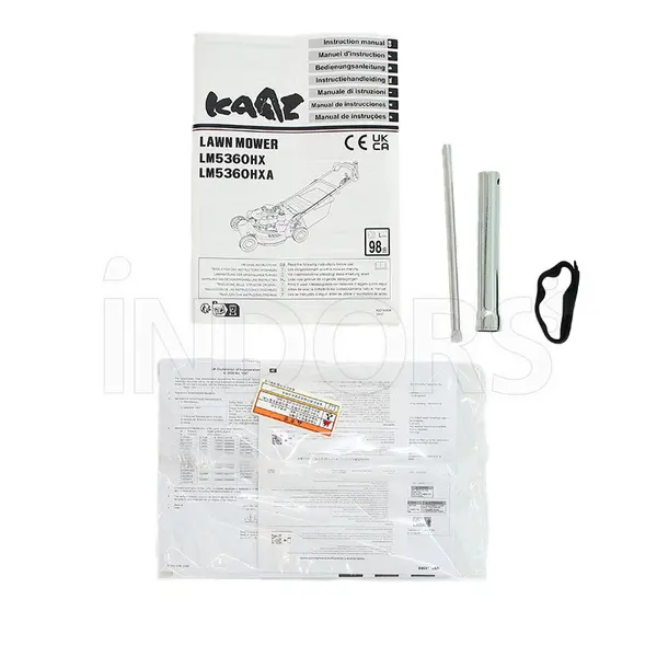 Kaaz LM 5360 HXA - Rasaerba Professionale dotazione standard