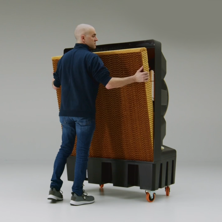 Tutoriel de retrait du filtre du refroidisseur d'air KALTERMANN