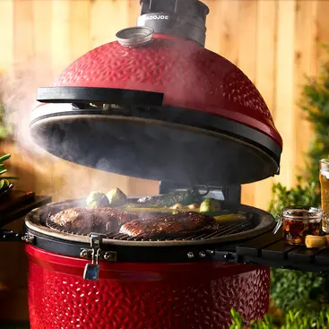 Kamado Joe Big Joe II BJ24RHC - Grill e Affumicatore a 2 livelli di cottura 3100210