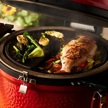 Kamado Joe Big Joe II BJ24RHC - Grill e Affumicatore a 2 livelli di cottura 3100210