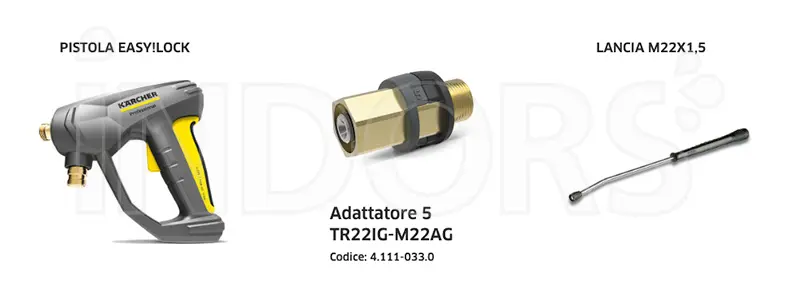 Adattatore 5 Karcher 4.111-033.0