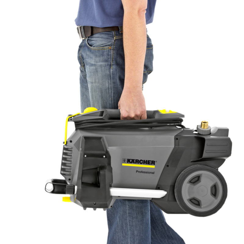 Karcher HD 5/17 CX Plus 1.520-942.0 - Idropulitrice ad Acqua Fredda 200 bar con Avvolgitubo Integrato