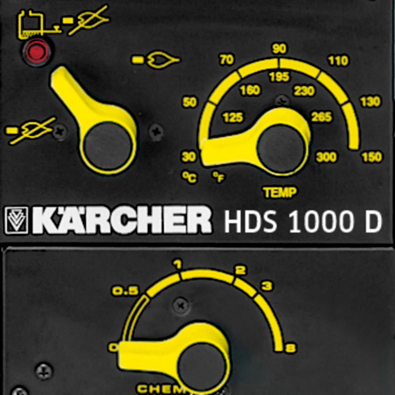 Karcher HDS 1000 Be 1.811-942.0 - Idropulitrice a Stazione Fissa ad Acqua Calda 210 bar 900 L/h