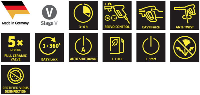 Karcher HDS 1000 Be 1.811-942.0 - Idropulitrice a Stazione Fissa ad Acqua Calda 210 bar 900 L/h
