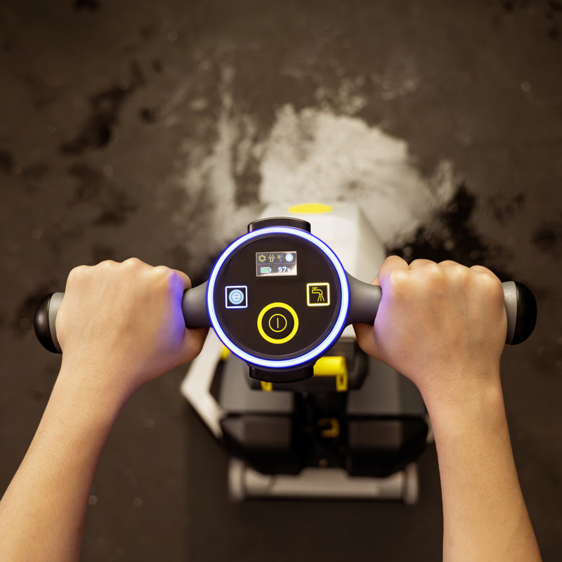 Karcher K Mop 46 BP Pack 36/150 1.783-483.0 - Professional Compact Floor Scrubber Dryer