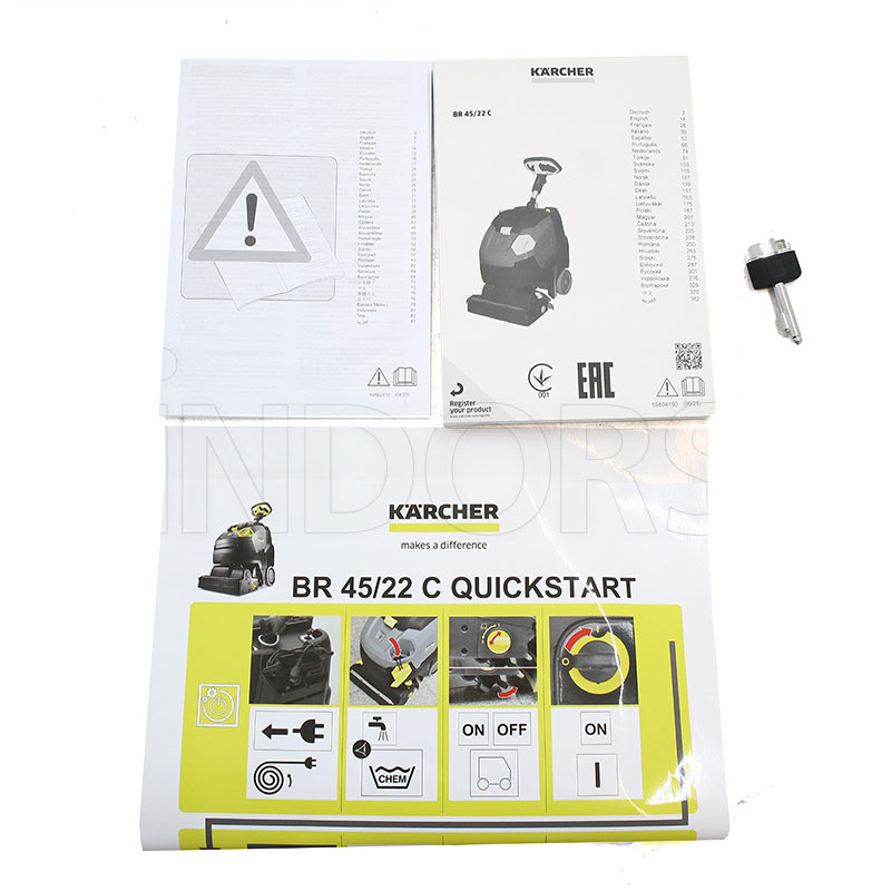 Karcher BR 45/22 C - Autolaveuse-sécheuse de grande surface