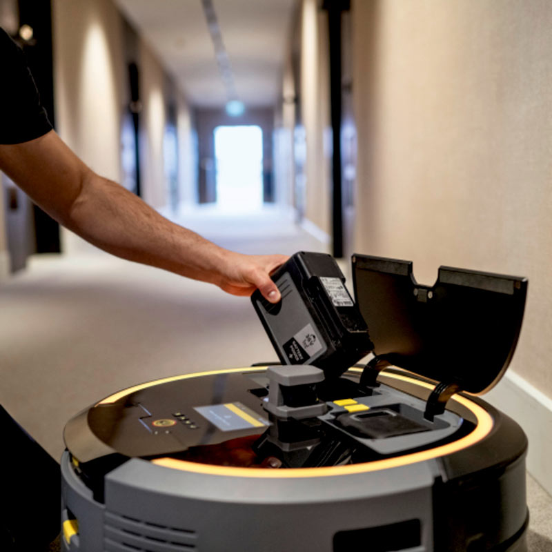 Karcher Kira CV 50 1.454-500.0 - Robot Vacuum Cleaner for Professional Environments
