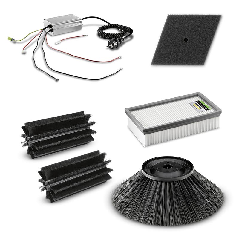 Trade-Shop Filtro A Lamelle Piatto Per Kärcher KM 70/30 C - Ricambio Compatibile OEM 150x65x275 Mm