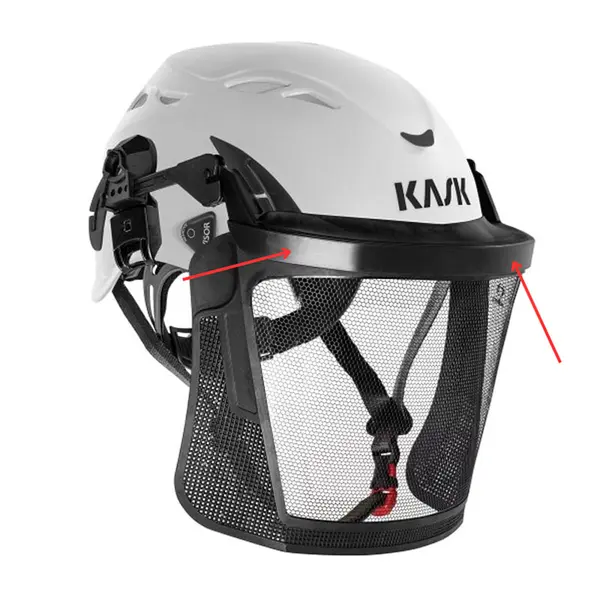 Kask WVI00005 - Supporto Visiera Mesh WVI00006 
