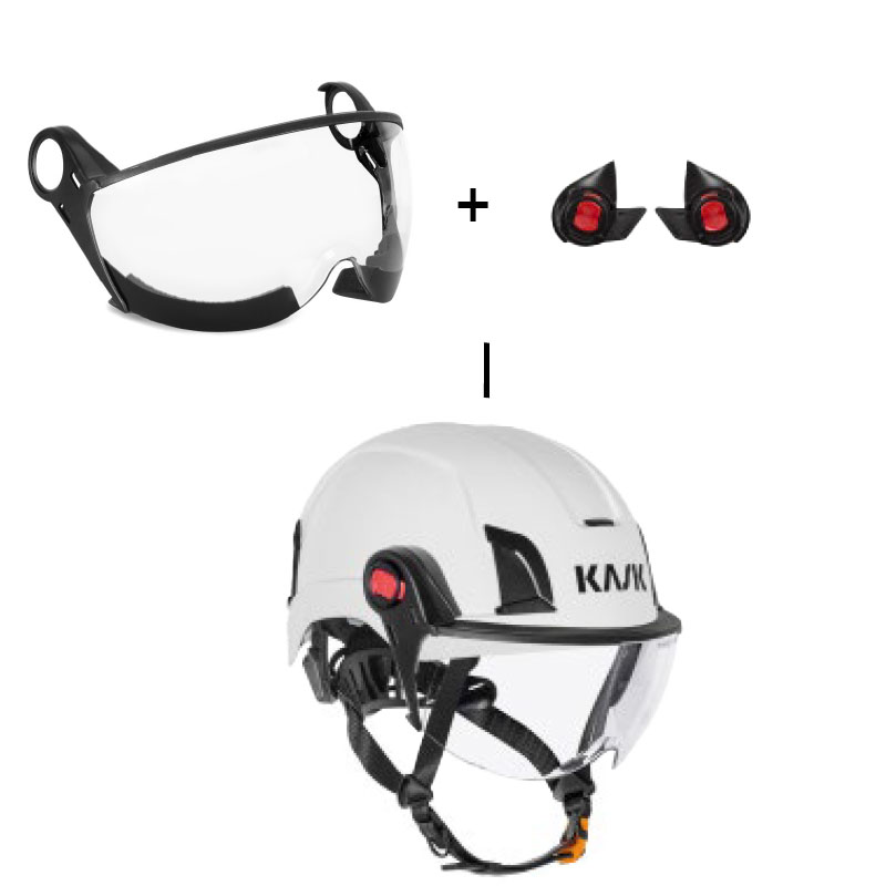 Visière en mousse anti-rayures Kask Zen pour protection des yeux