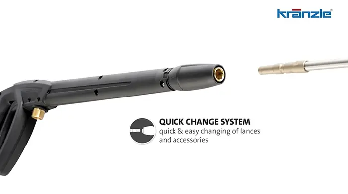 attacco rapido Kranzle HD 10/122 TS - Idropulitrice Compatta Professionale