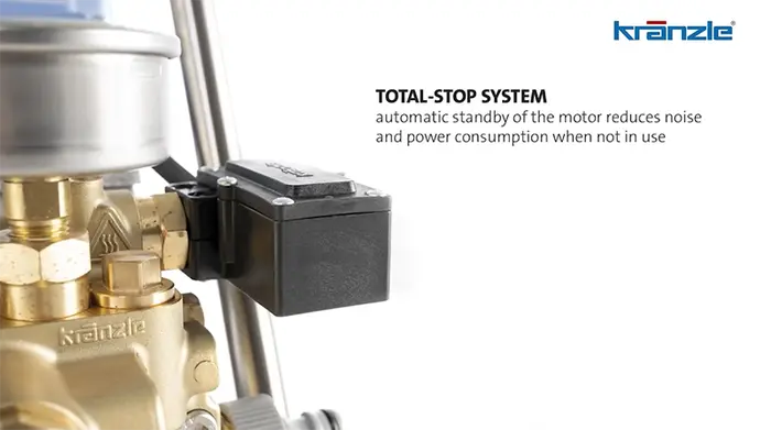total stop system Kranzle HD 10/122 TS - Idropulitrice Compatta Professionale