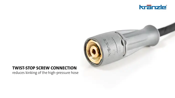 twist-stop screw connection Kranzle HD 10/122 TS - Idropulitrice Compatta Professionale