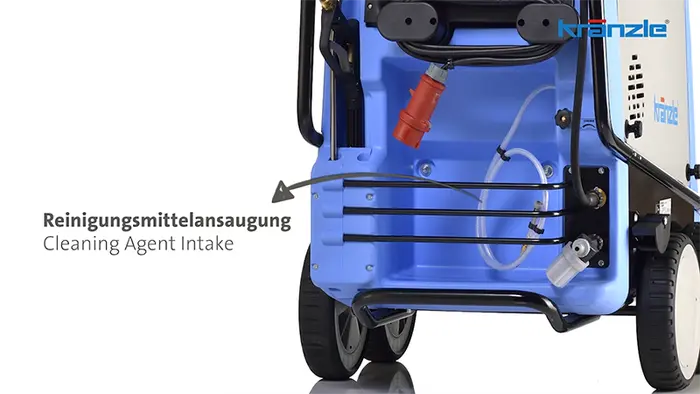 cleaning agent intake Idropulitrice a Caldo Kranzle Therm 635-1 875-1 895-1 1165-1 1525-1
