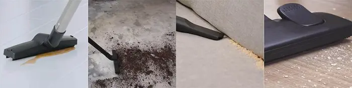 campo applicativo Kydra KVS C 3.30 E EAS Aspira Solidi / Liquidi Professionale