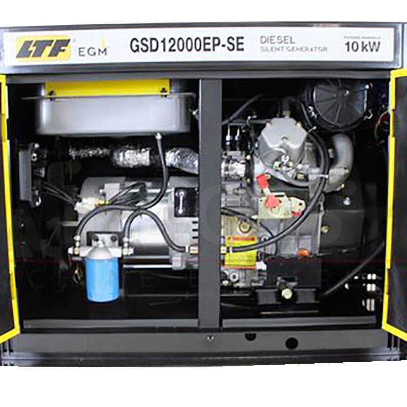 LTF GSD12000EP-SE - Generatore di Corrente Diesel Silenzioso