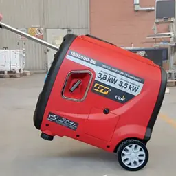 maniglia e carrello LTF ISB3500-SE - Generatore di Corrente Inverter Silenziato