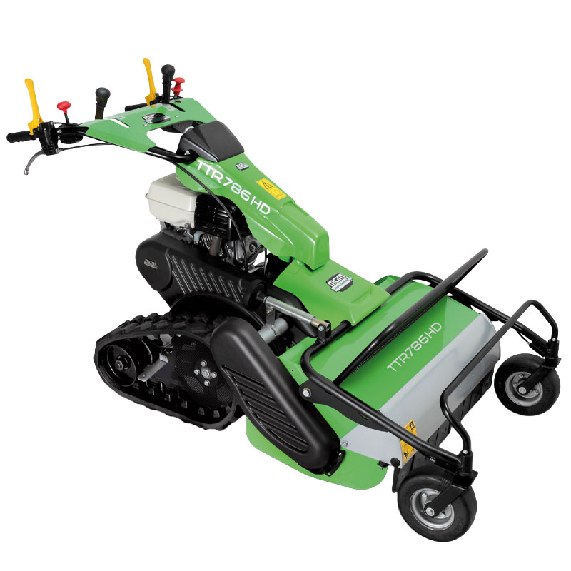 Lampacrescia MGM TTR886 HD - Trinciatutto a 6 Velocità con motore Loncin 12,3 HP