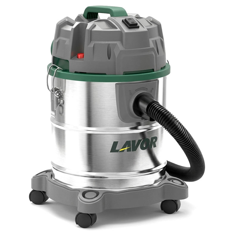 Lavor Dozzy Power 20XS professional wet and dry vacuum cleaner with 20-litre stainless steel tank