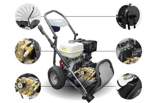 Lavor Thermic 2W 13 H Riduttore - Motore Honda GX 390
