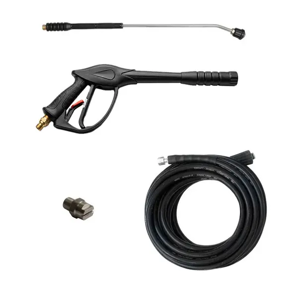 Kit accessori lavaggio professionale tubo lancia ugelli detergenza