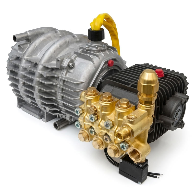 Lavor Mosel 1515 CL35 linear pump with brass head and three ceramic pistons