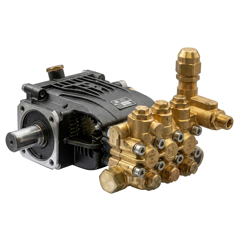 TPBH5 brass pump with three ceramic pistons for Lavor Thermic 9.1L professional high pressure pressure washer