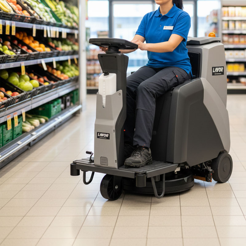 Lavor Comfort XXS 60BT - Ride-On Floor Cleaner - 2 Batteries and Charger Included