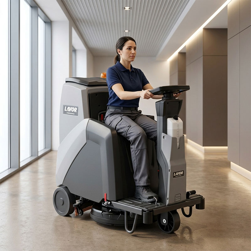 Lavor COMFORT XXS MINI 55BT - Nettoyeur de sols autoporté ; 2 batteries et chargeur inclus