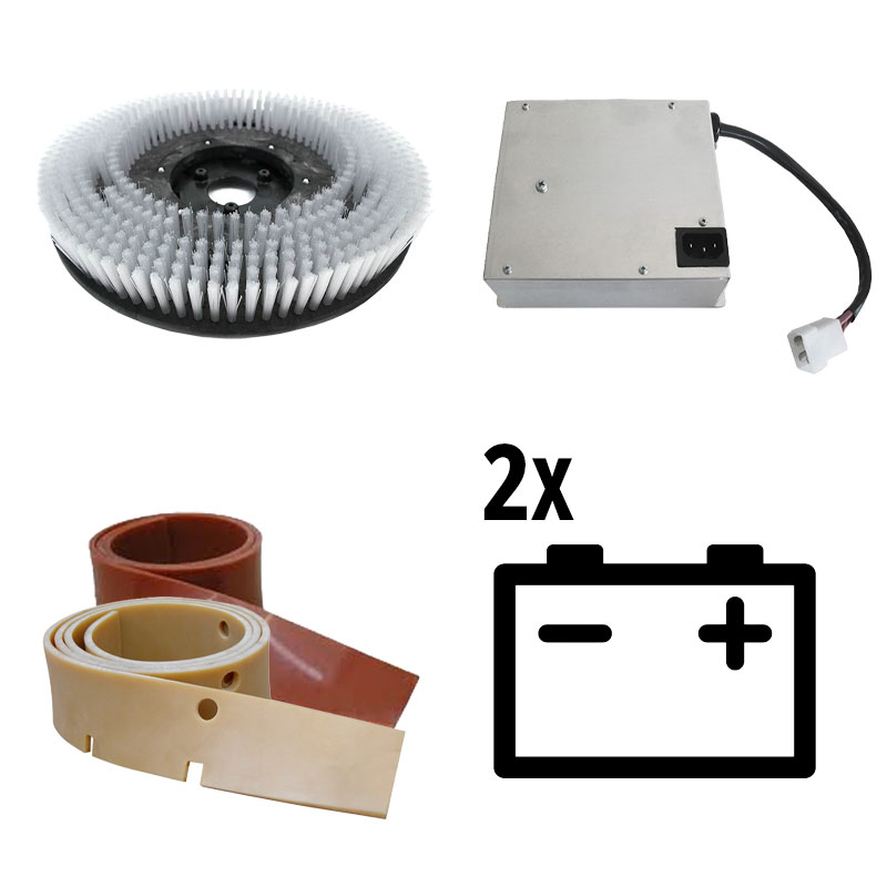 Lavor COMFORT XXS MINI 55BT - Nettoyeur de sols autoporté ; 2 batteries et chargeur inclus