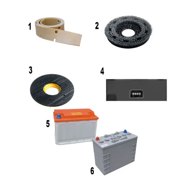 dotazione optional Lavor Moving 55 B