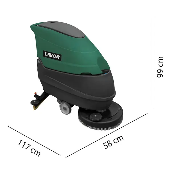 Lavor L5 50B lavasciuga pavimenti professionale a batteria