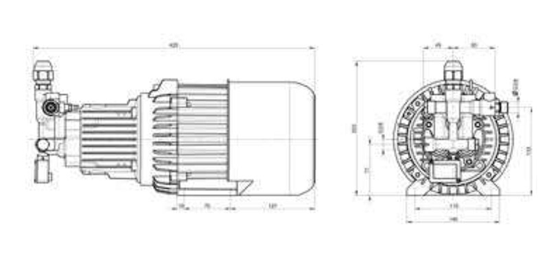 Lavor MPBX2 (Omnia 15) - High Pressure Axial Motor Pump