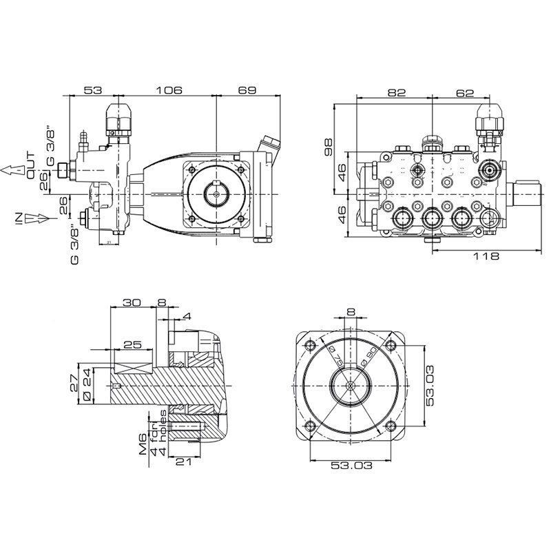 Lavor CL 3.5 - Professional High Pressure Pump