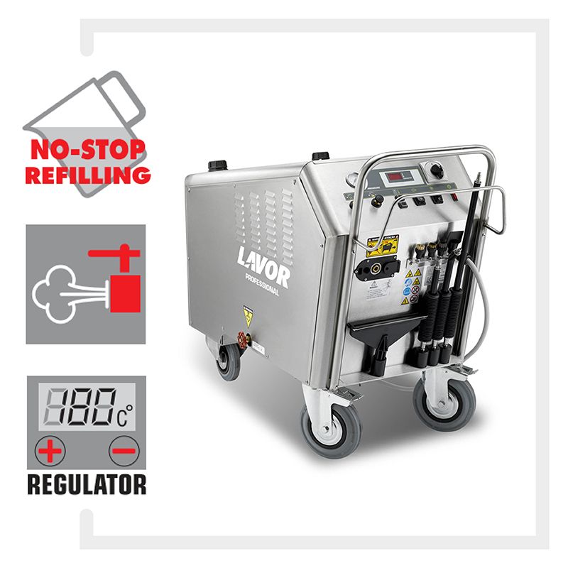 Lavor GV Vesuvio - Three-Phase Steam Generator