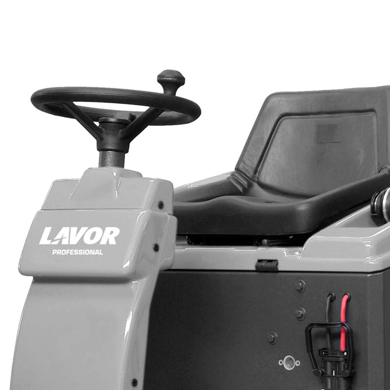 Lavor SWL R 1000 Ride-On Sweeper with Intuitive Controls