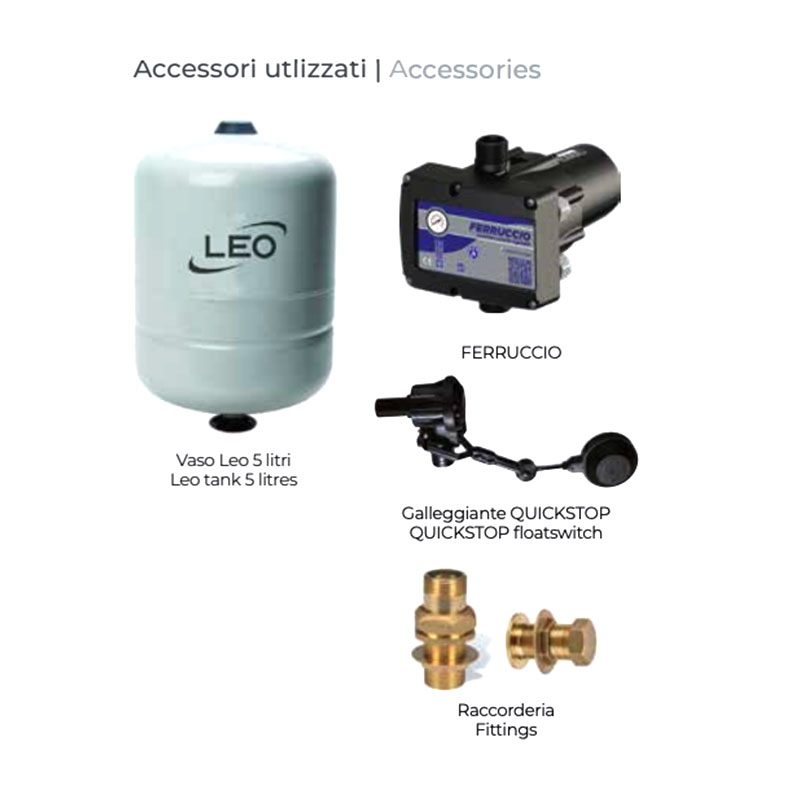 Leo Leoboost 300 L accessories