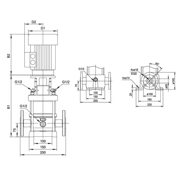 LEO LVR 400V elettropompa professionale